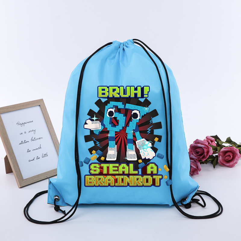 Steal A Brainrot 67 Six Seven  - Drawstring Gym Bag avis et prix