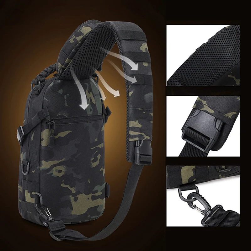 Men's Waist Bag Sports Shoulde - Sling Backpack Shoulder avis et prix