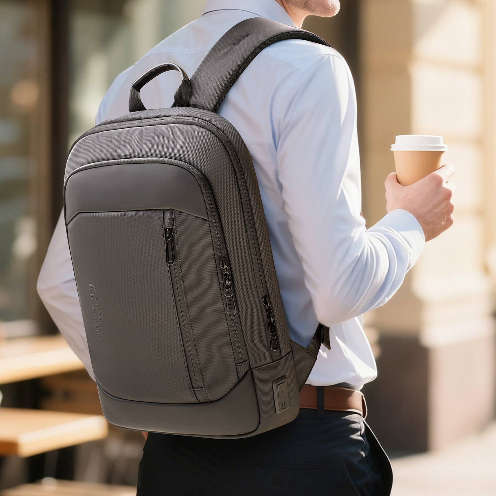 HK Lightweight Men's Business  - Laptop Backpack 15.6 avis et prix