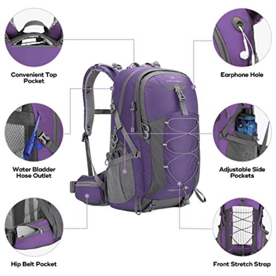 Hiking Backpack, Camping Backp - Hiking Backpack Waterproof avis et prix