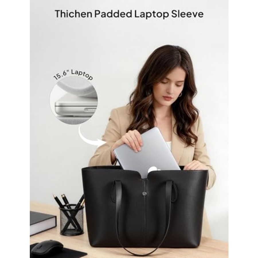 TOPEAST Laptop Tote Bag for Wo - Laptop Sleeve Removable avis et prix