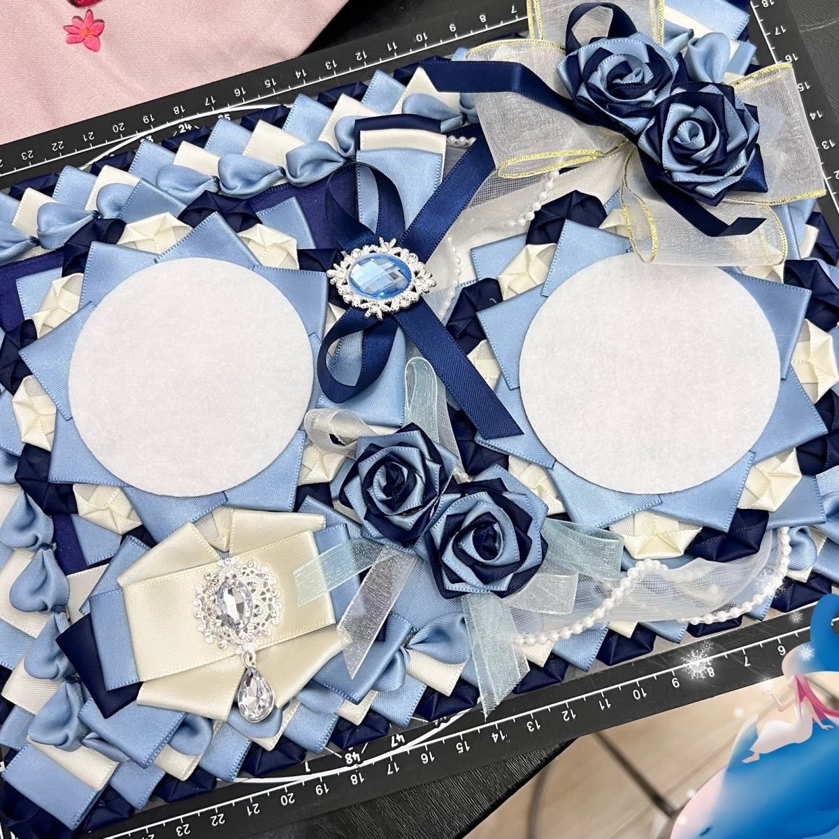 ribbon lace hand made Flower F - Backpack Insert Organizer avis et prix