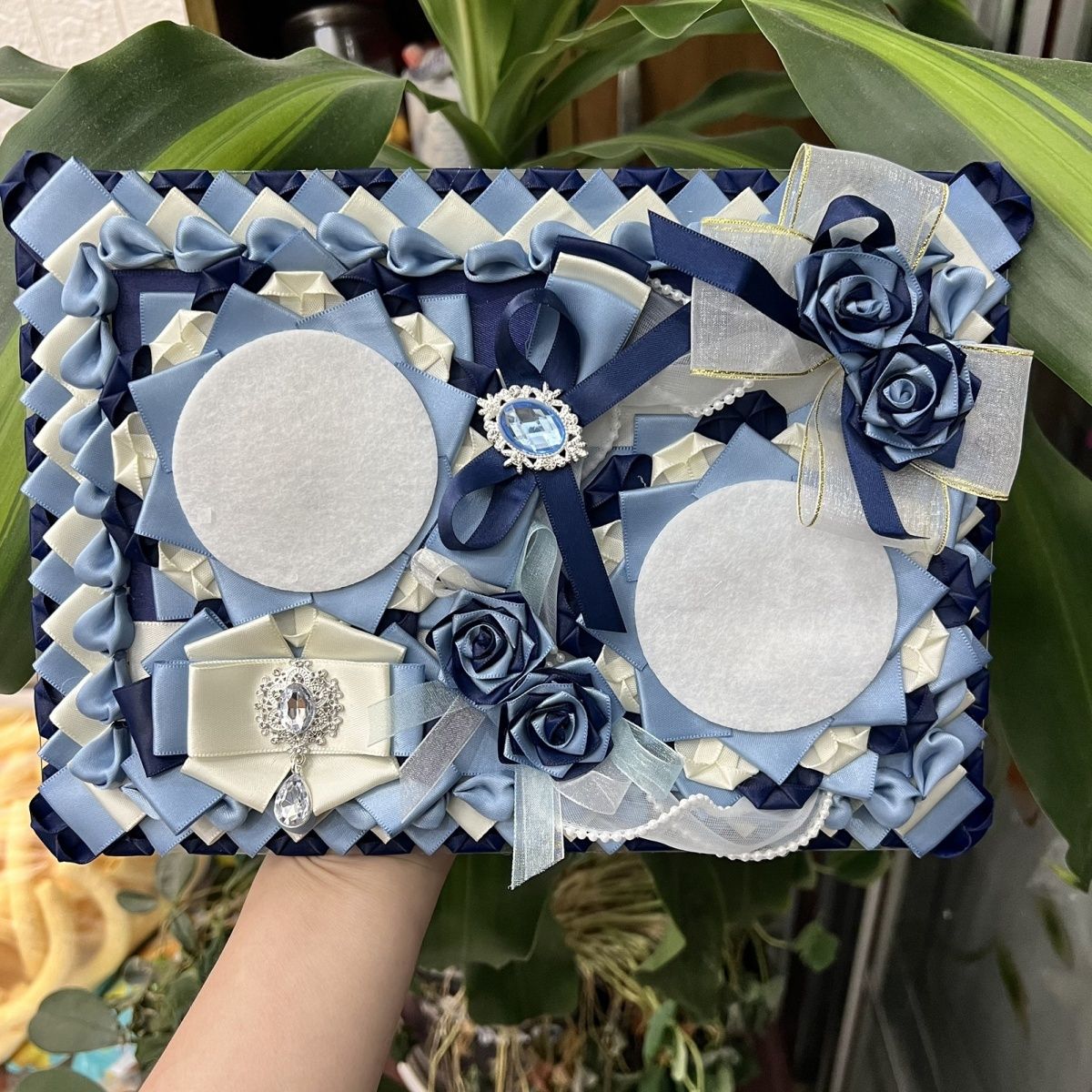 ribbon lace hand made Flower F - Backpack Insert Organizer avis et prix