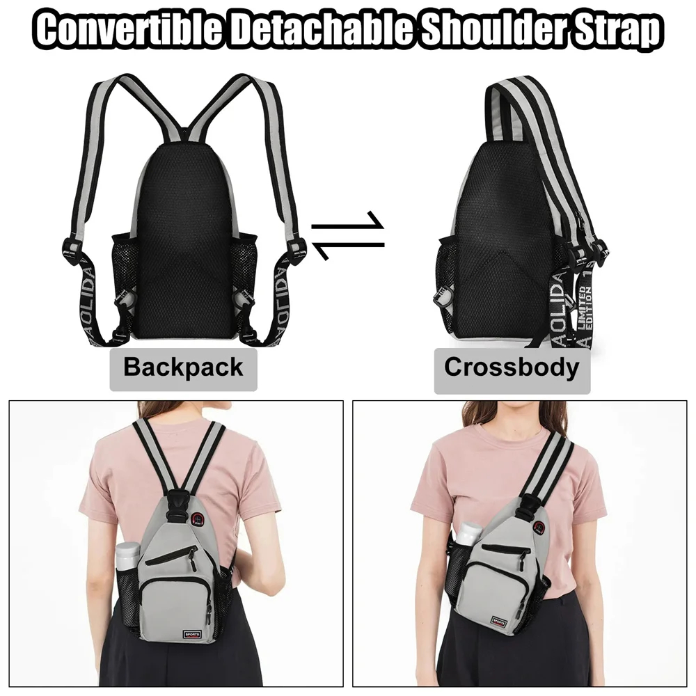Multi-pocket Casual Chest Bag  - Sling Backpack Shoulder avis et prix