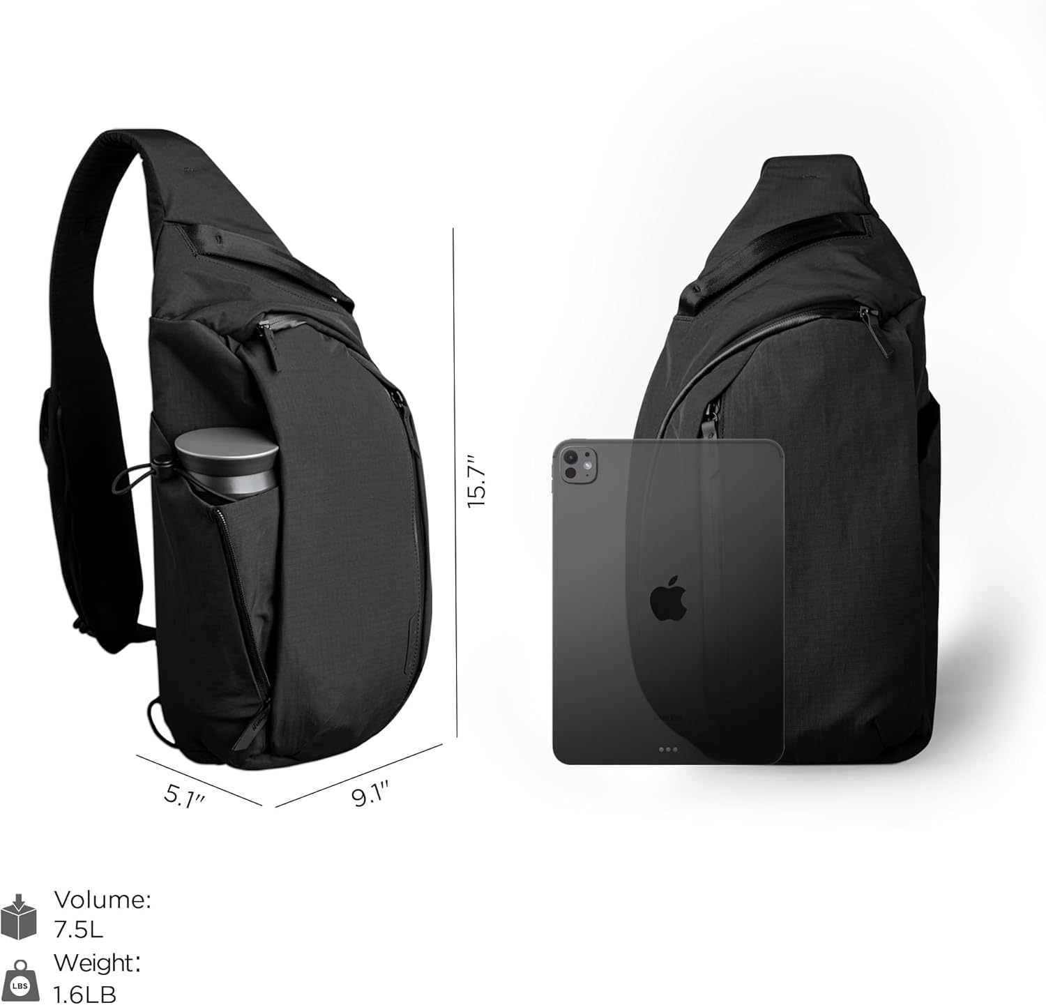 Metro Crossbody Left Shoulder  - Sling Backpack Shoulder avis et prix