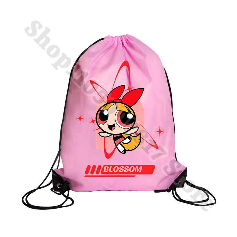 Kawaii The Powerpuffs Girls Ca - Drawstring Gym Bag avis et prix