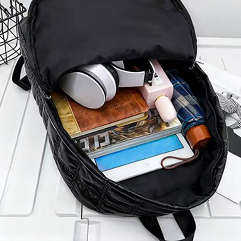 Trendy Stylish Shiny Backpack  - Canvas Backpack Casual avis et prix