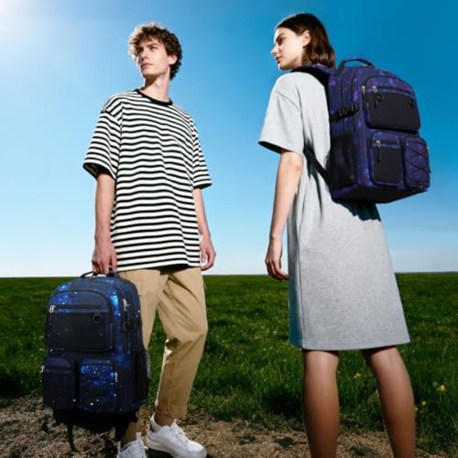 Multi-Pocket Backpack for Trav - Laptop Backpack 15.6 avis et prix