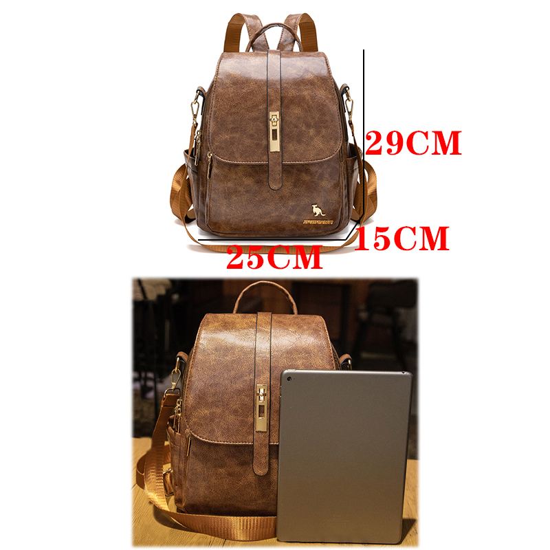 College Women Backpacks Design - Leather Backpack Vintage avis et prix