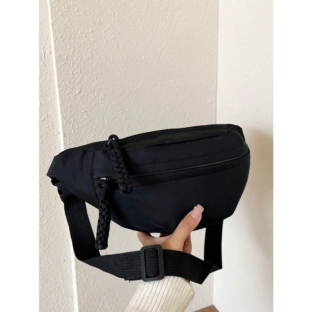 Large Capacity Nylon Chest Bag - Sling Backpack Shoulder avis et prix