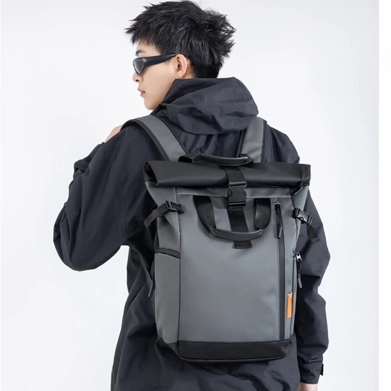 Unisex Fashionable Minimalist  - Canvas Backpack Casual avis et prix