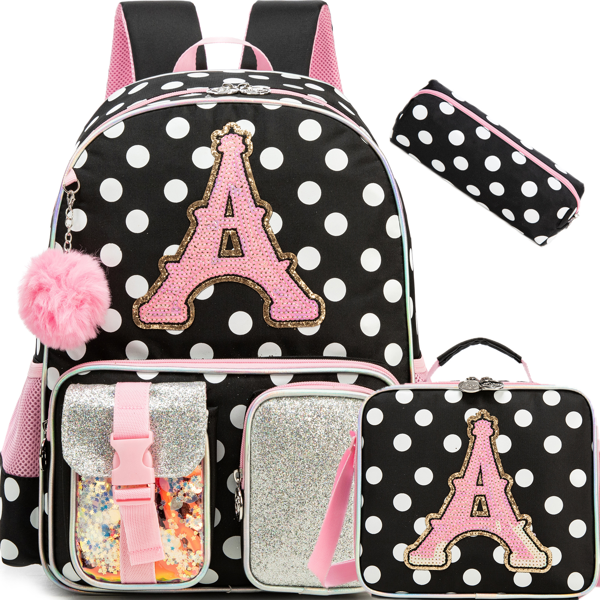 Backpack for Girls Letter Back - School Backpack Teen avis et prix