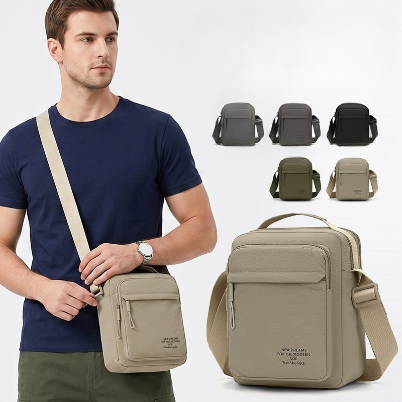 Men's Nylon Crossbody Backpack - Sling Backpack Shoulder avis et prix
