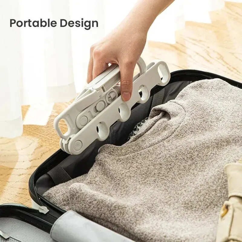 5-Hole Portable Clothes Hanger - Foldable Backpack Small avis et prix