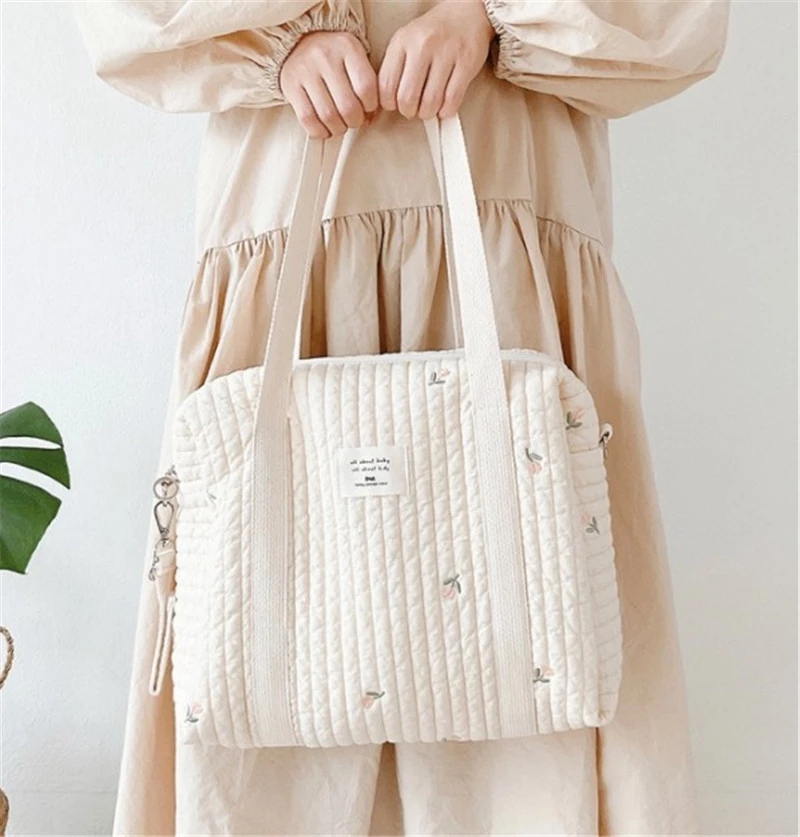 Embroidered Mommy Bag Handbag  - Backpack Diaper Bag avis et prix
