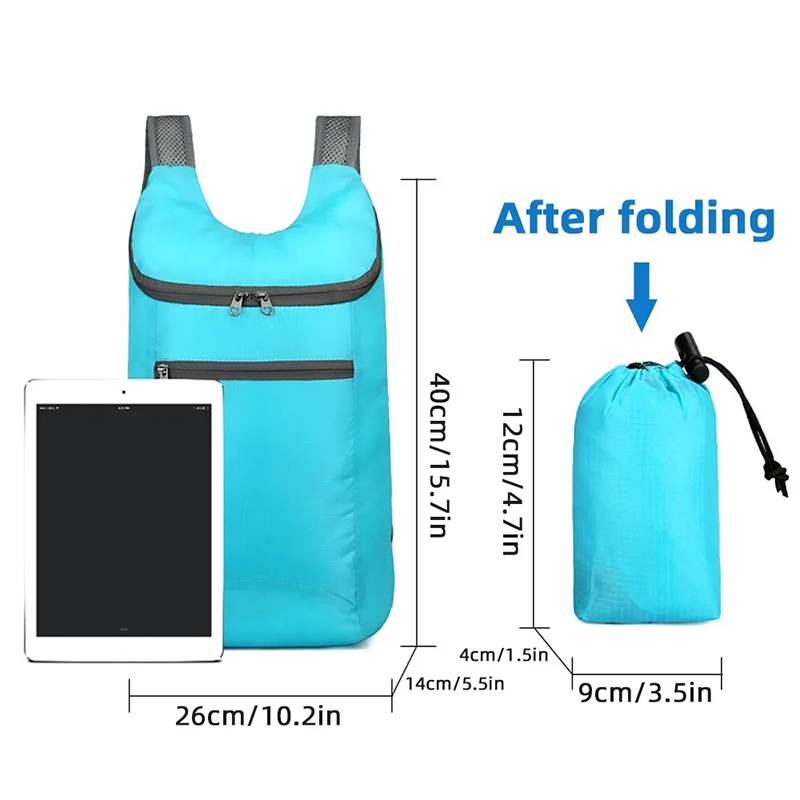 Men's and Women's Outdoor Spor - Foldable Backpack Small avis et prix