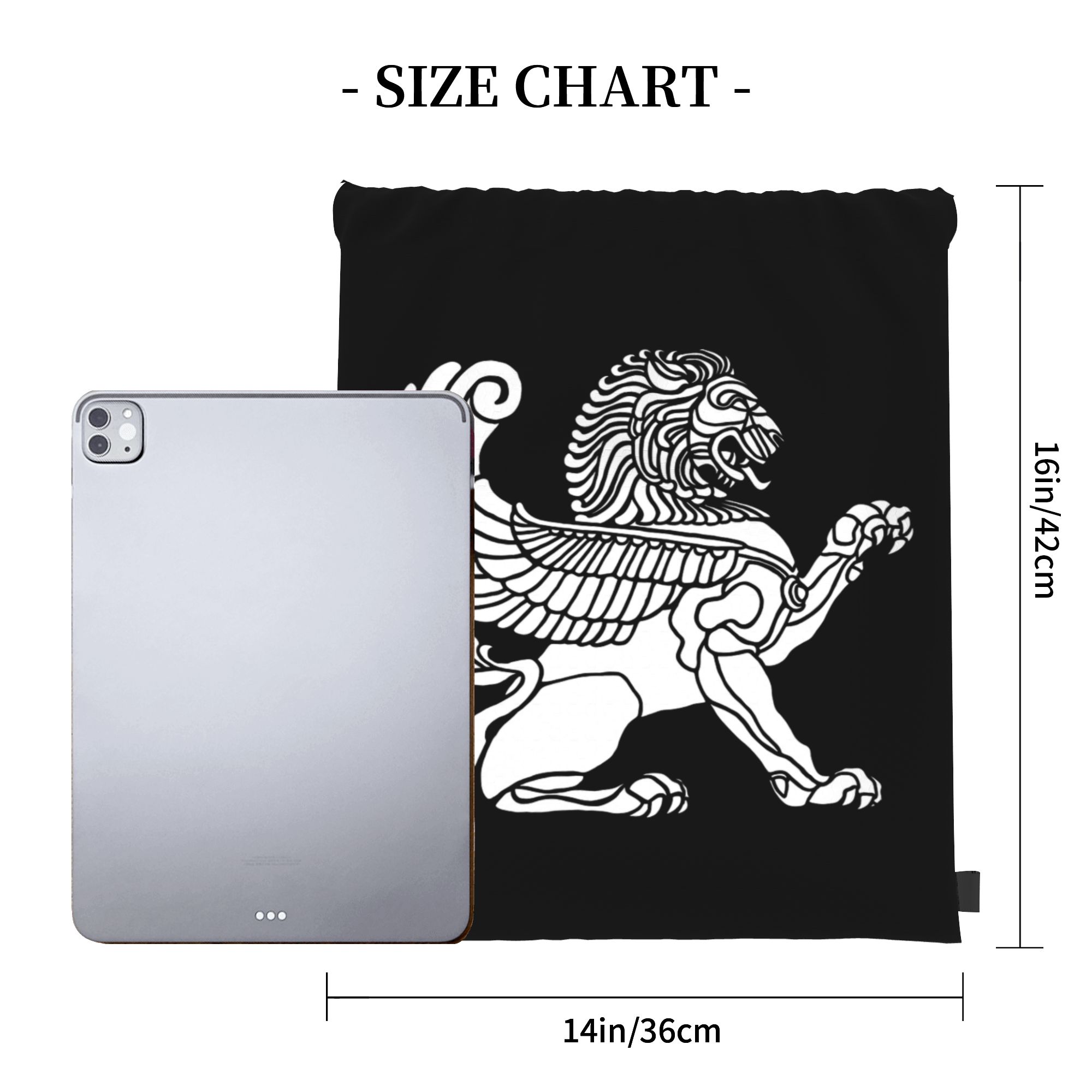 Persian Lion Iranian Iran Pers - Drawstring Gym Bag avis et prix