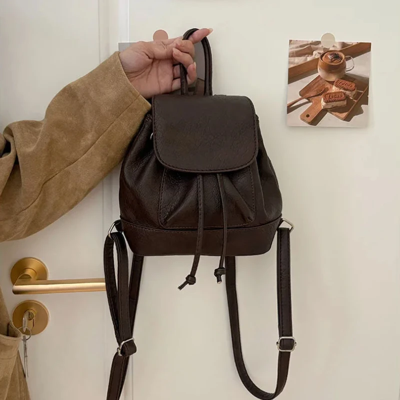 Small Fashion Backpacks School - Leather Backpack Vintage avis et prix