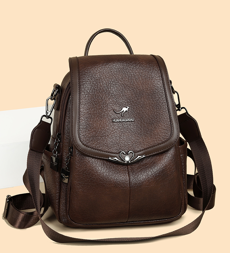 2026 new Ladies Bookbag Rucksa - Leather Backpack Vintage avis et prix