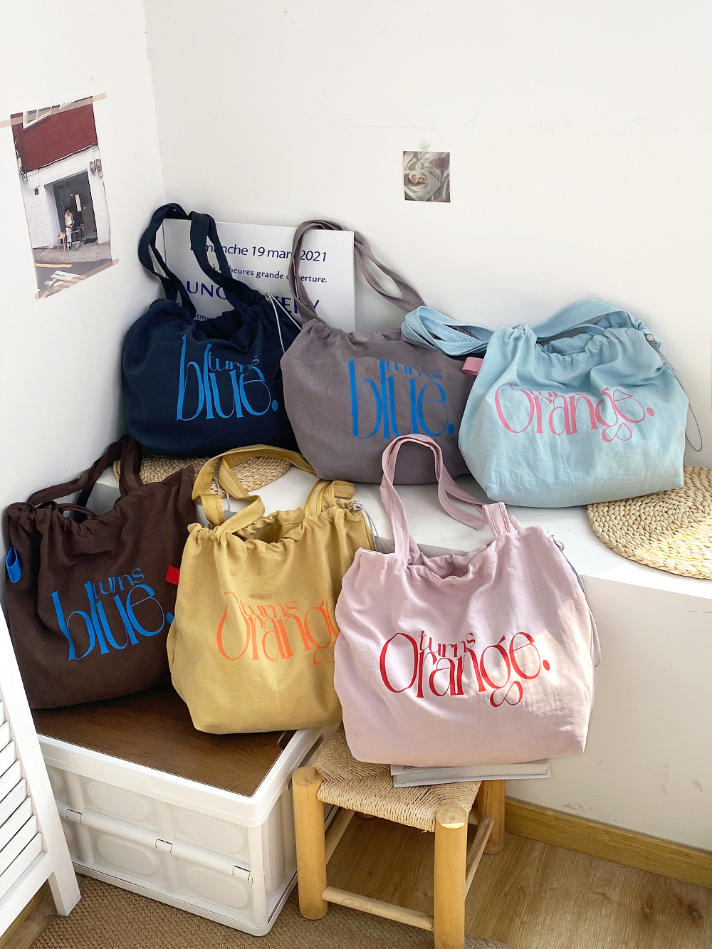 New Fashionable Simple Letters - Drawstring Gym Bag avis et prix