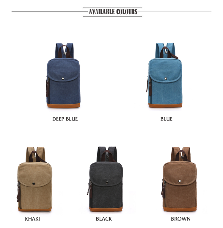 Men's Canvas Mini Backpack Men - Sling Backpack Shoulder avis et prix