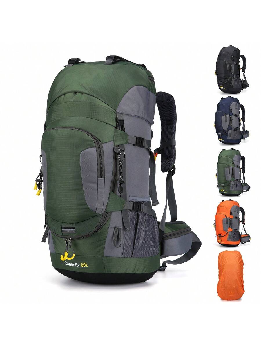 60L Waterproof Oxford Backpack - Hiking Backpack Waterproof avis et prix