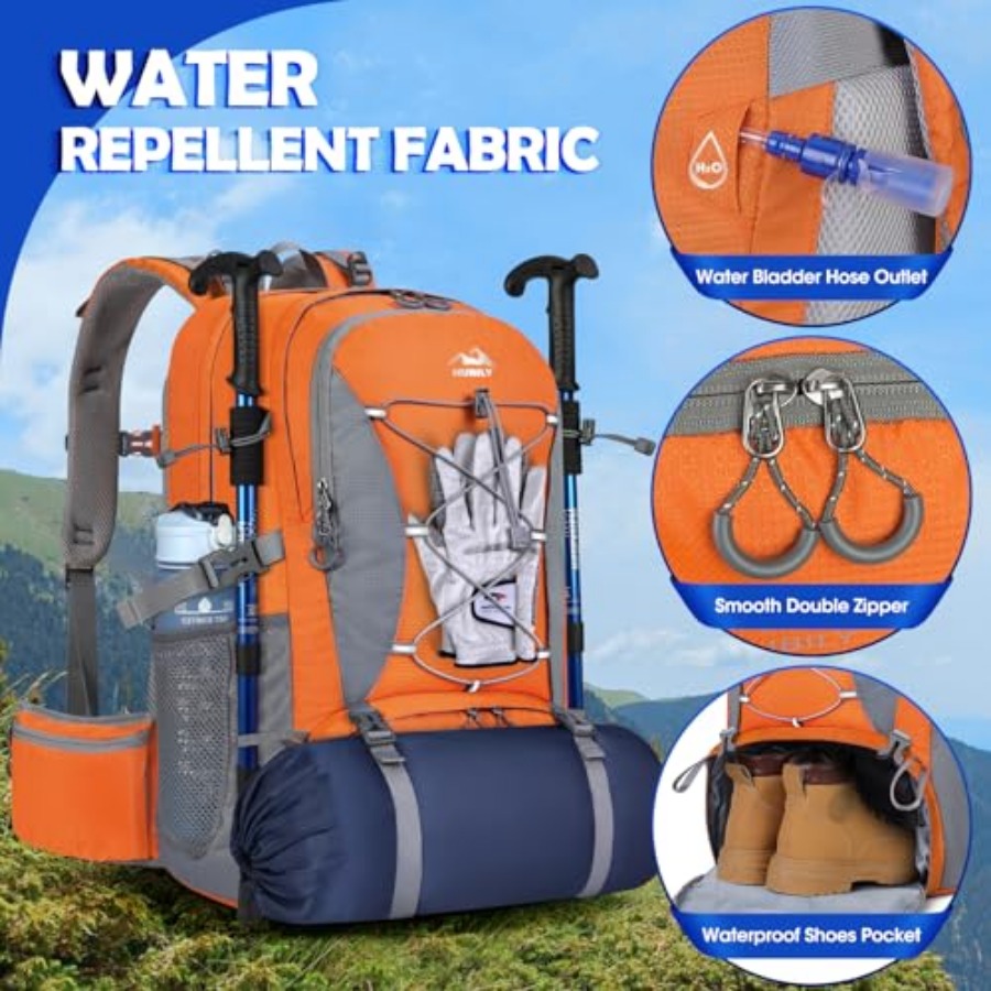 50L Hiking Backpack Waterproof - Hiking Backpack Waterproof avis et prix